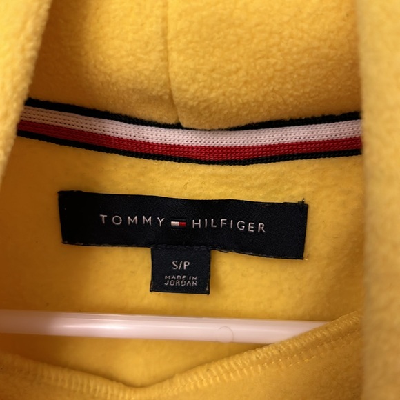 Tommy Hilfiger Women’s Top Yellow Size Small - Picture 3 of 4